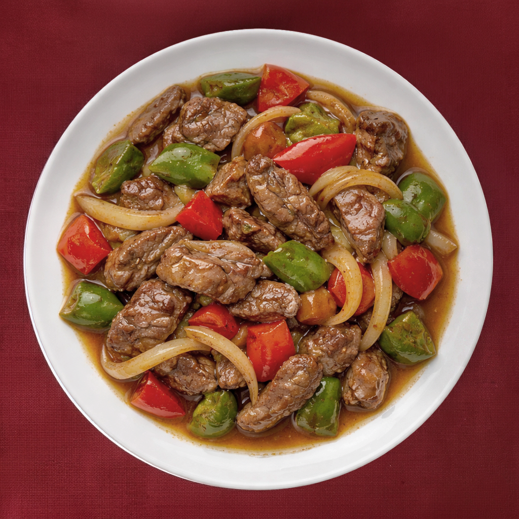39. Pepper Steak.