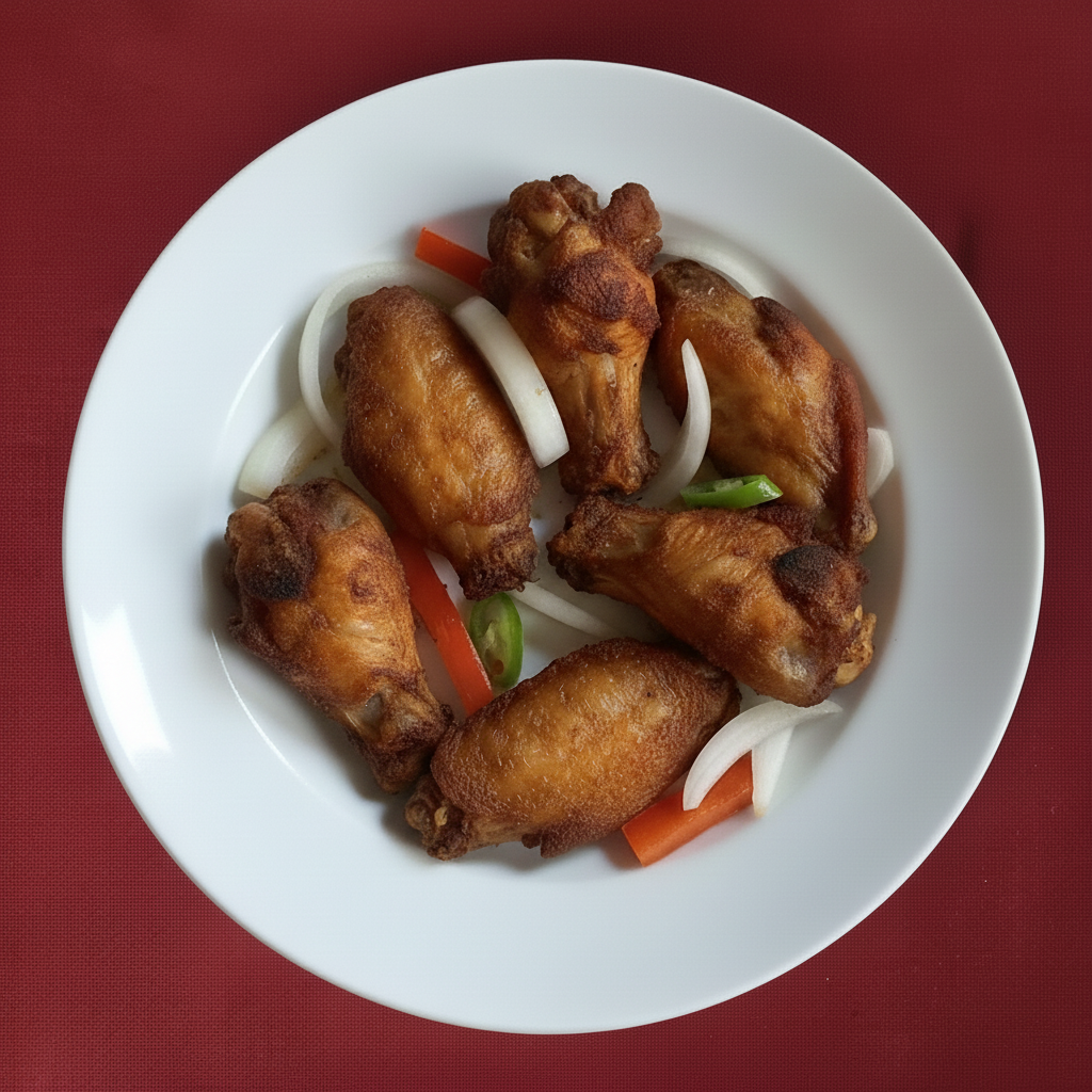 16. Hot and Spicy Chicken Wings.