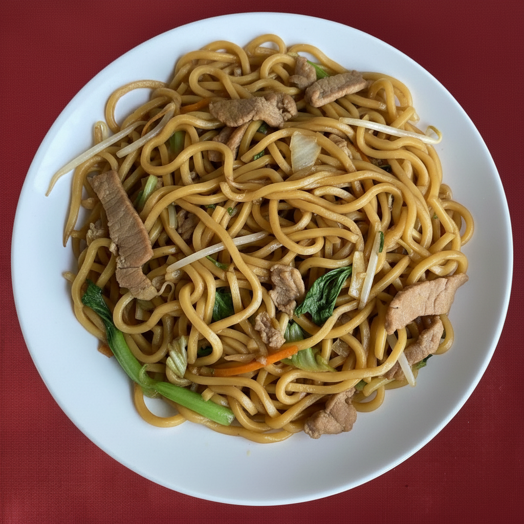 14. Cold Noodles with Spicy Sesame Sauce.