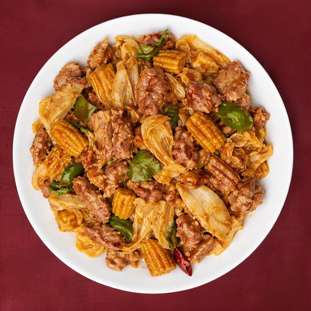 63. Twice Cooked Pork.