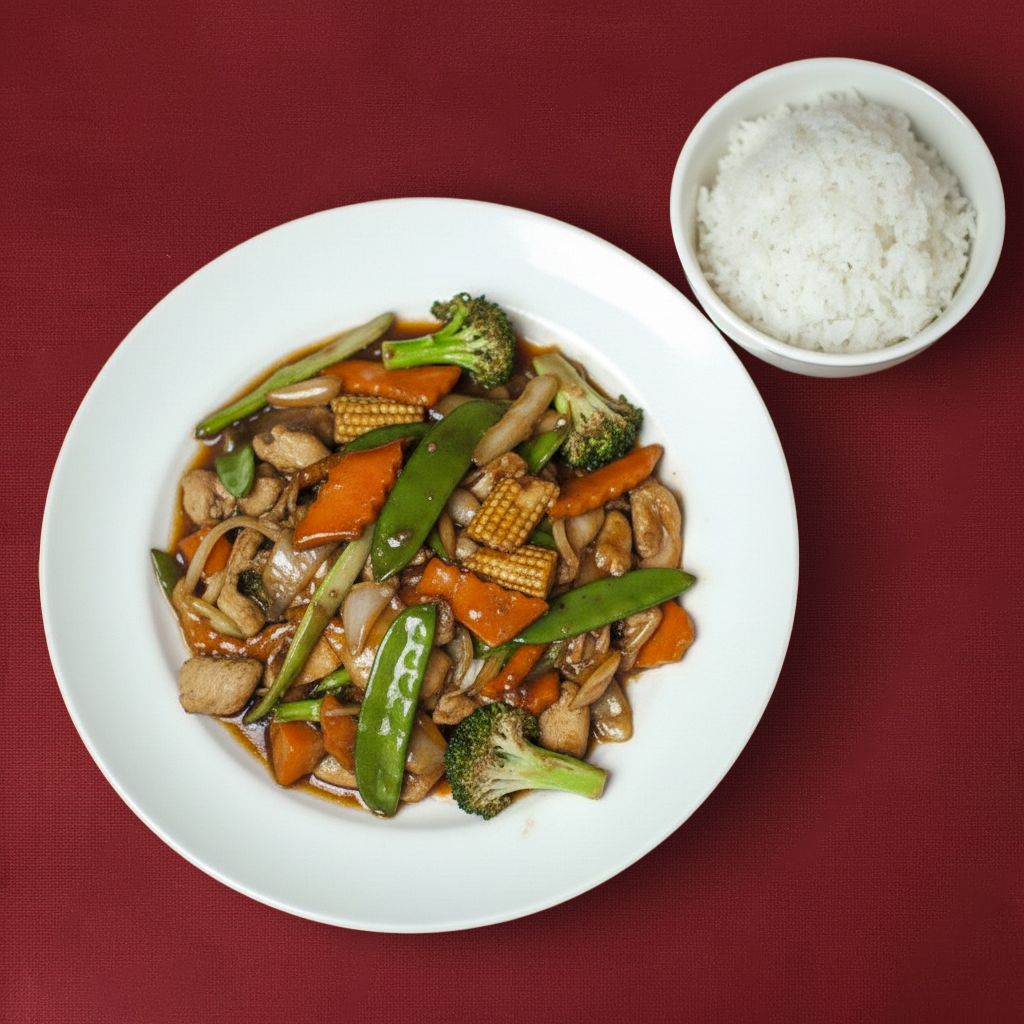 32. Sautéed Mixed Vegetables.