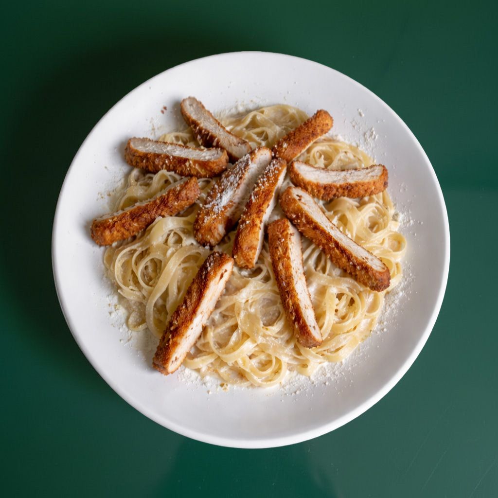 Fettuccine Alfredo.
