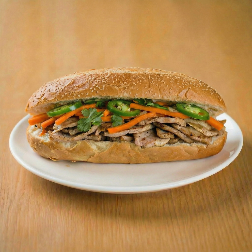 Banh Mi Scrambled Egg.