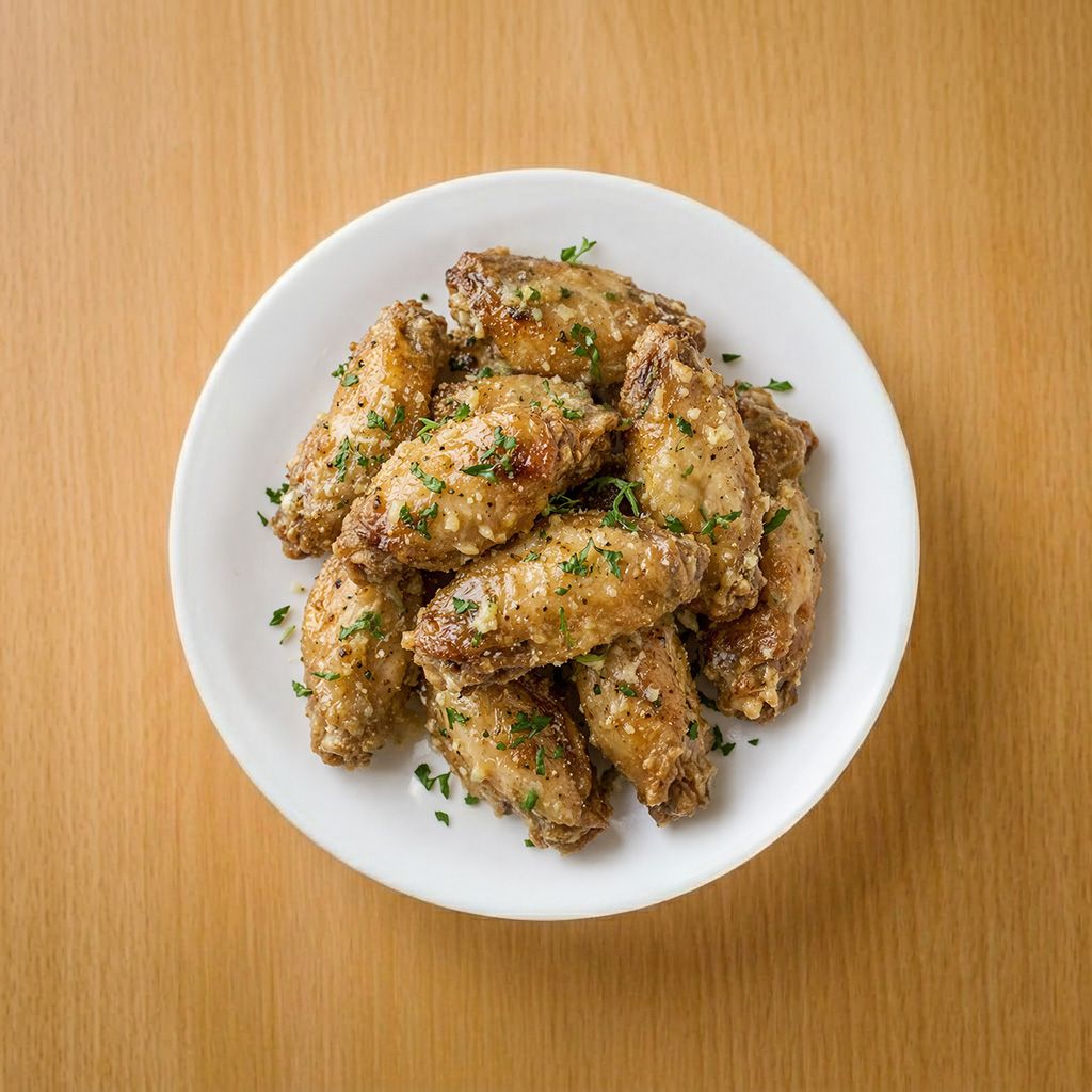 Wings Garlic Parmesan.