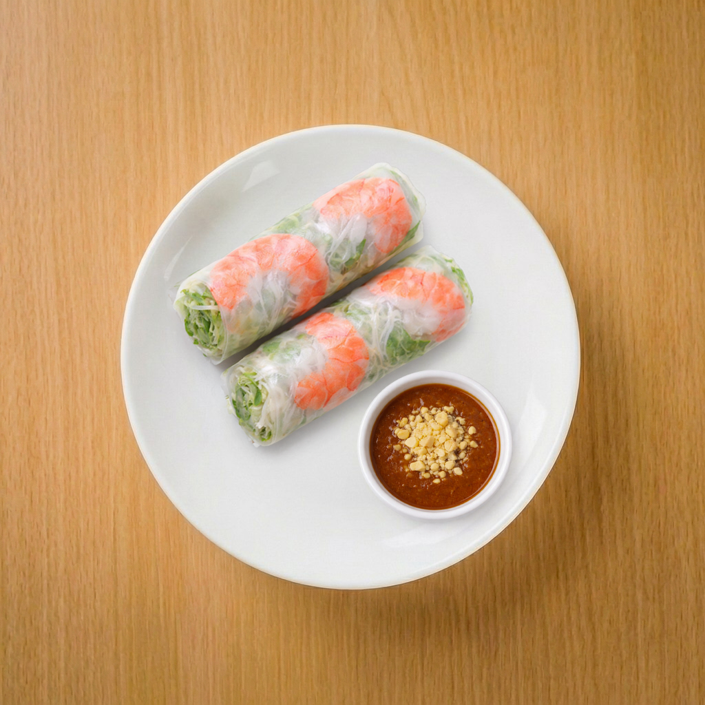 Shrimp Spring Rolls.