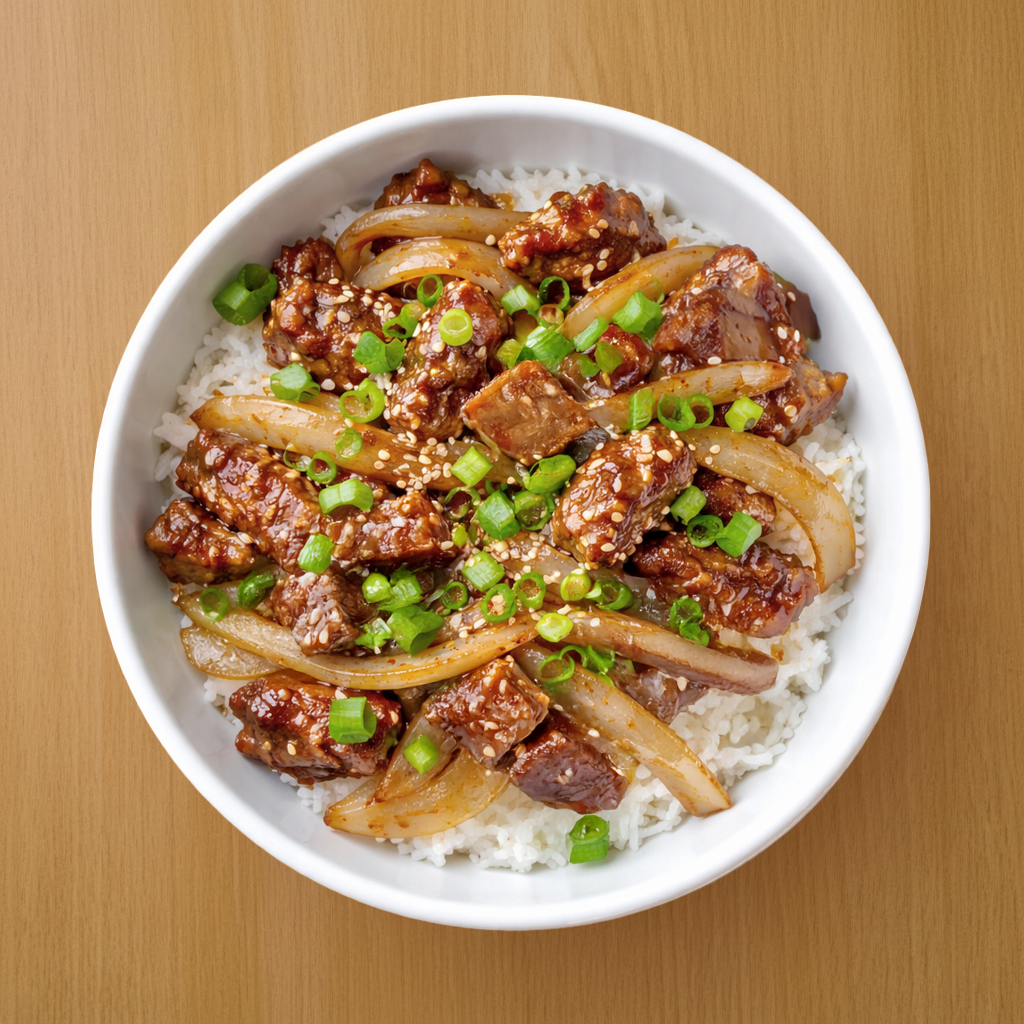 Teriyaki Beef.