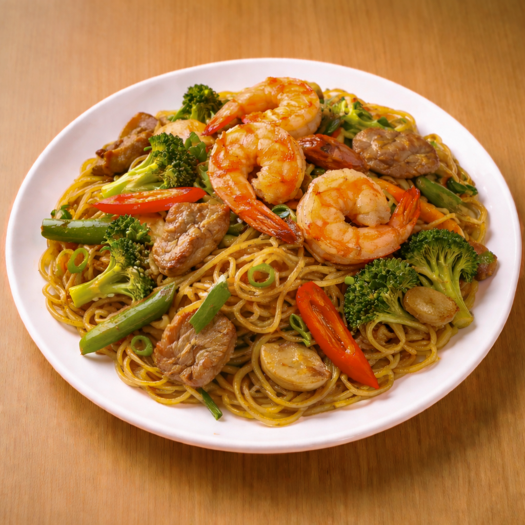 Combo Lo Mein.