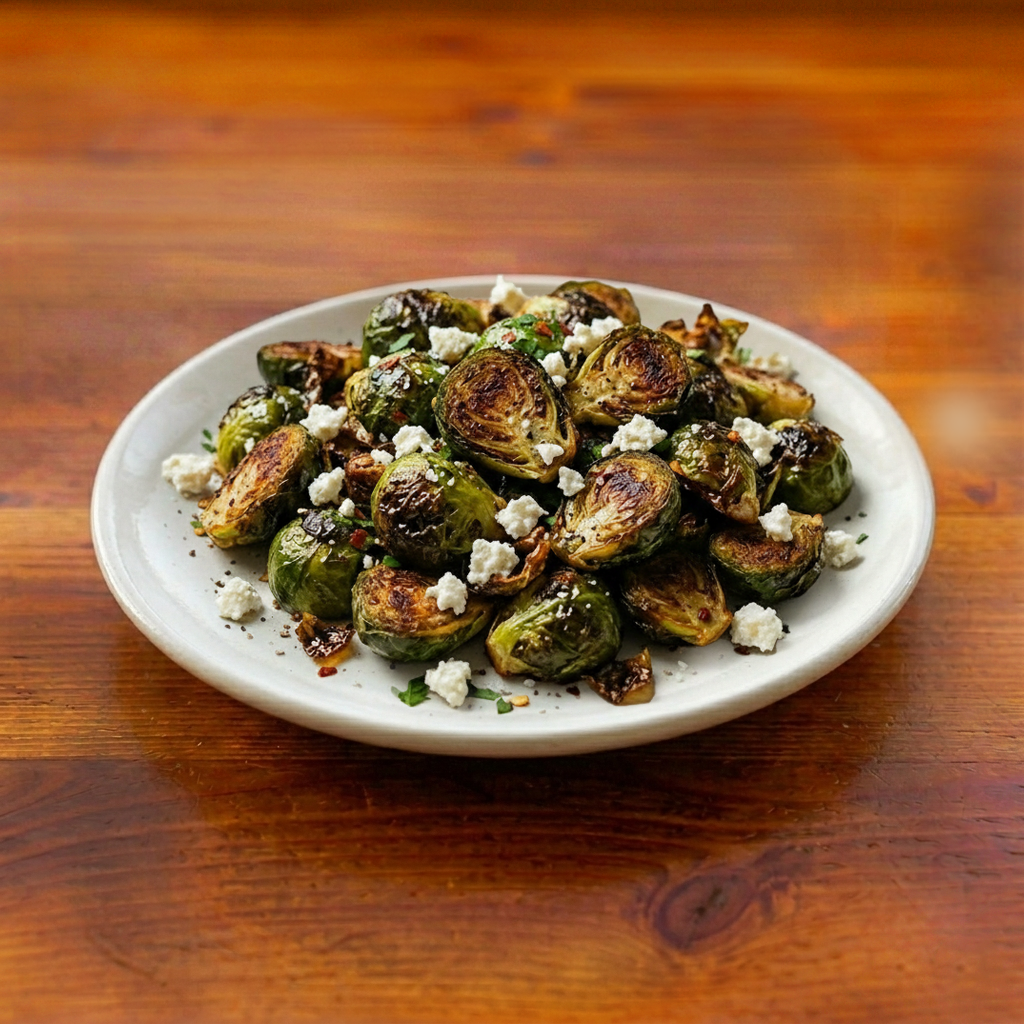 Fried Brussels Sprouts.