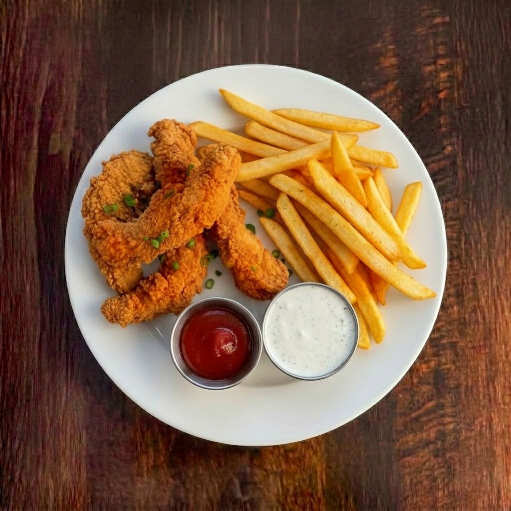 Kids Chicken Tender.