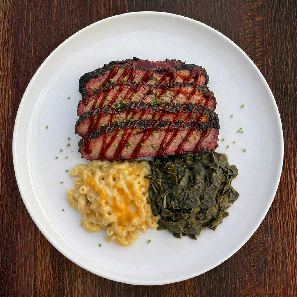 Smoked BBQ Brisket.