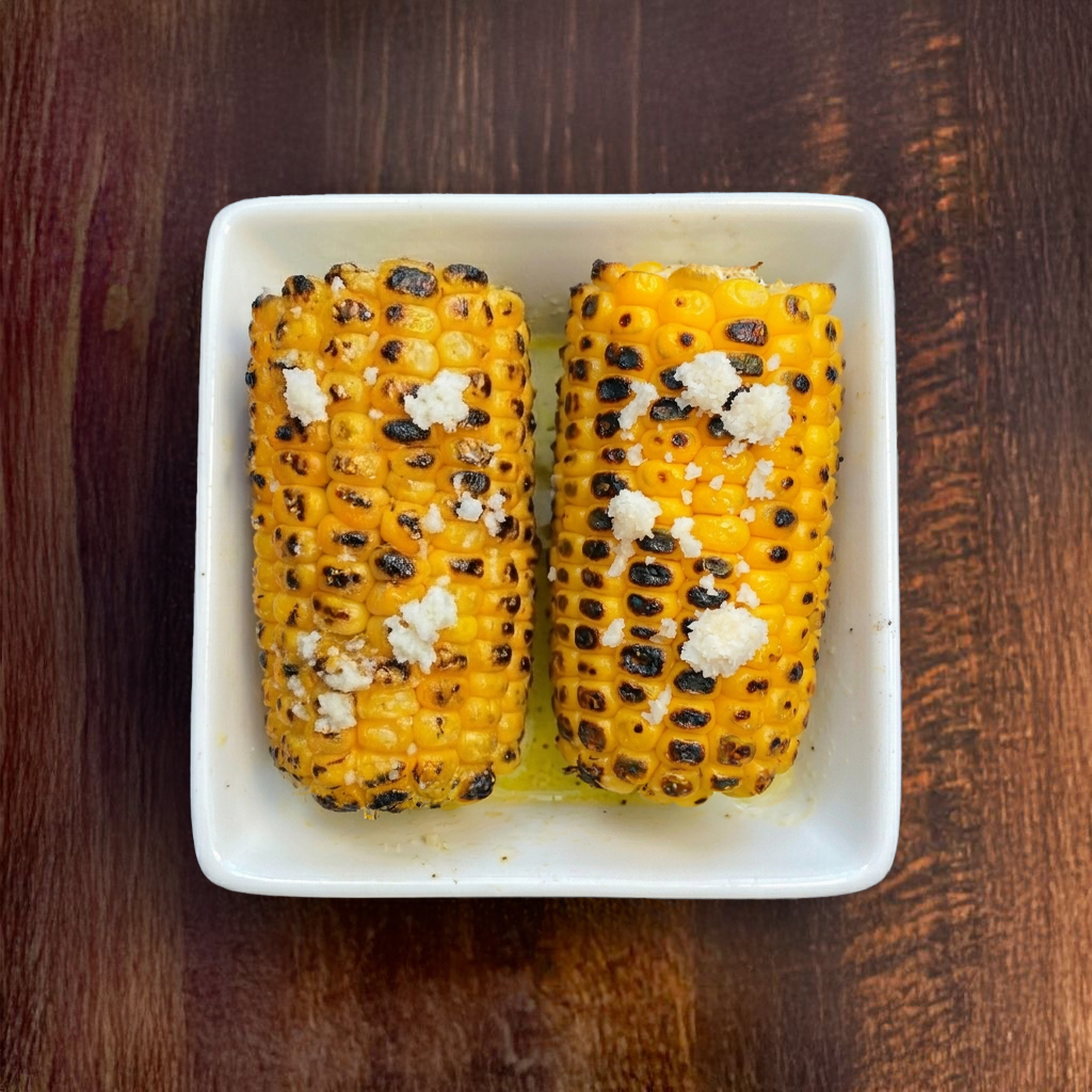 2 Roasted Corn.