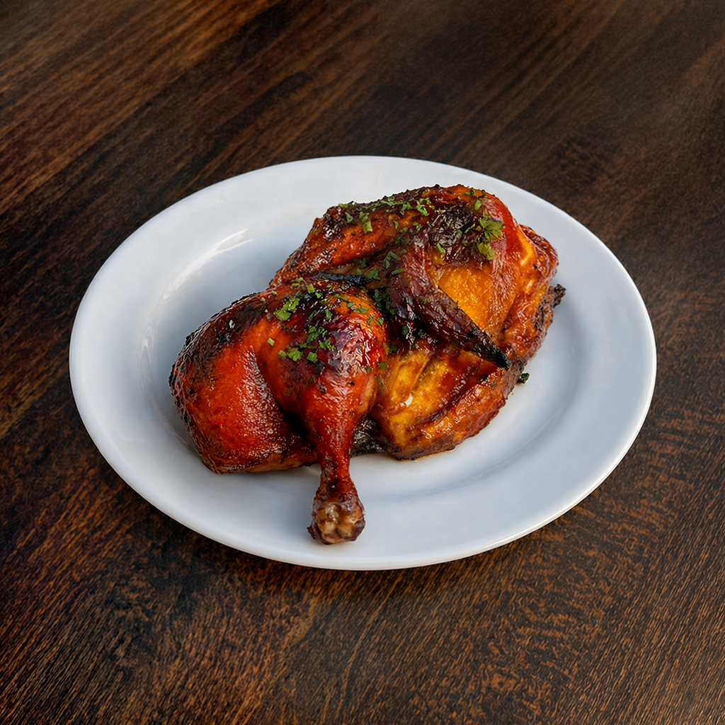 1/2 BBQ Chicken.