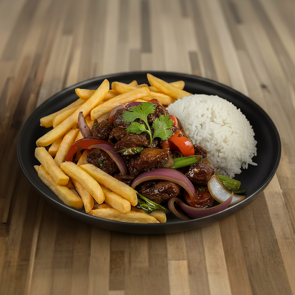 Lomo Saltado.
