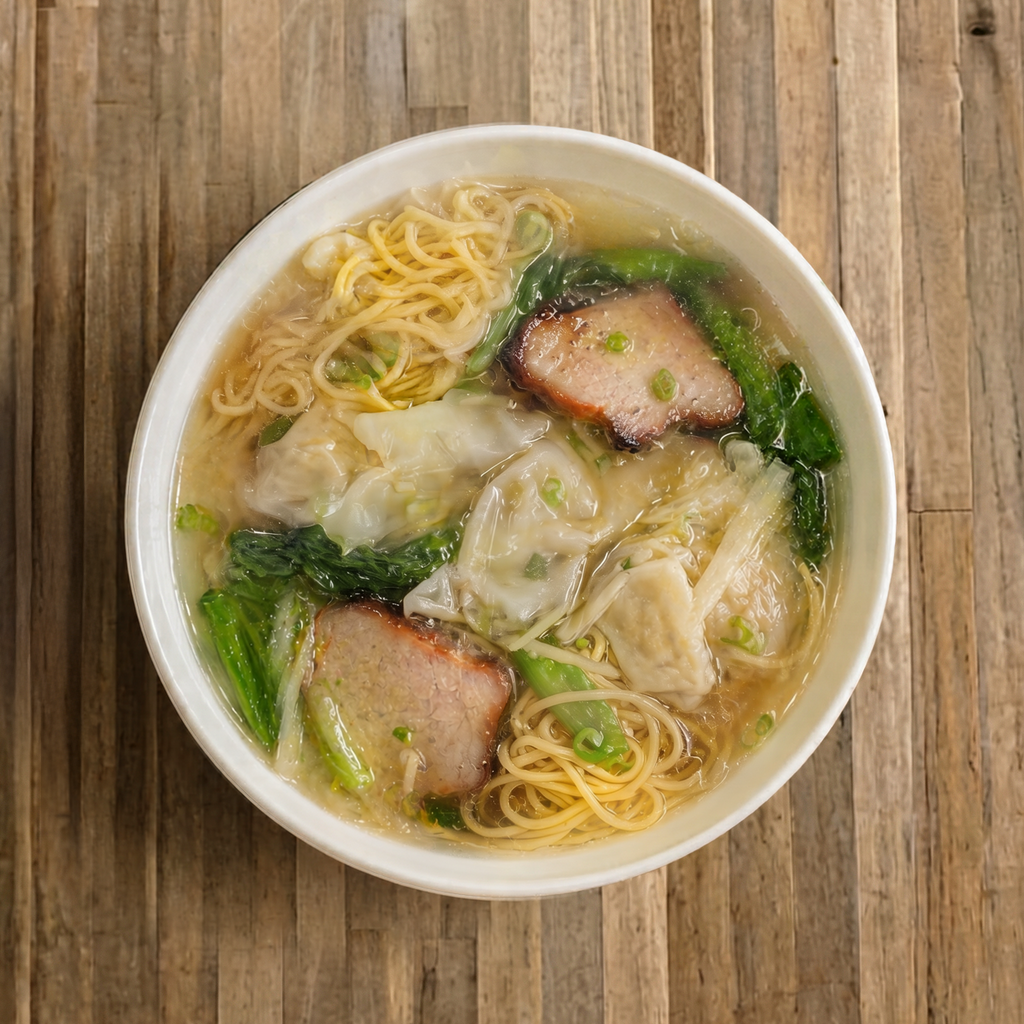 Sopa wantan.