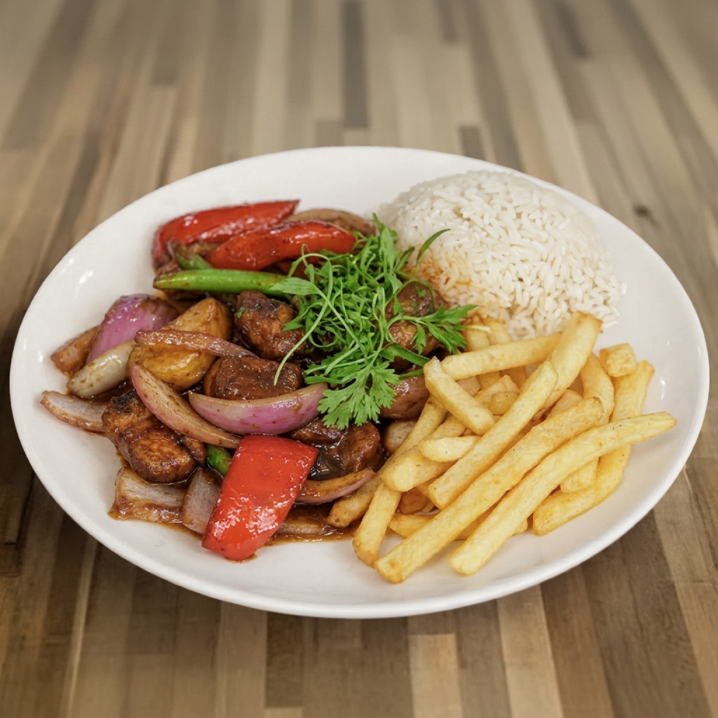 Portabello Saltado.