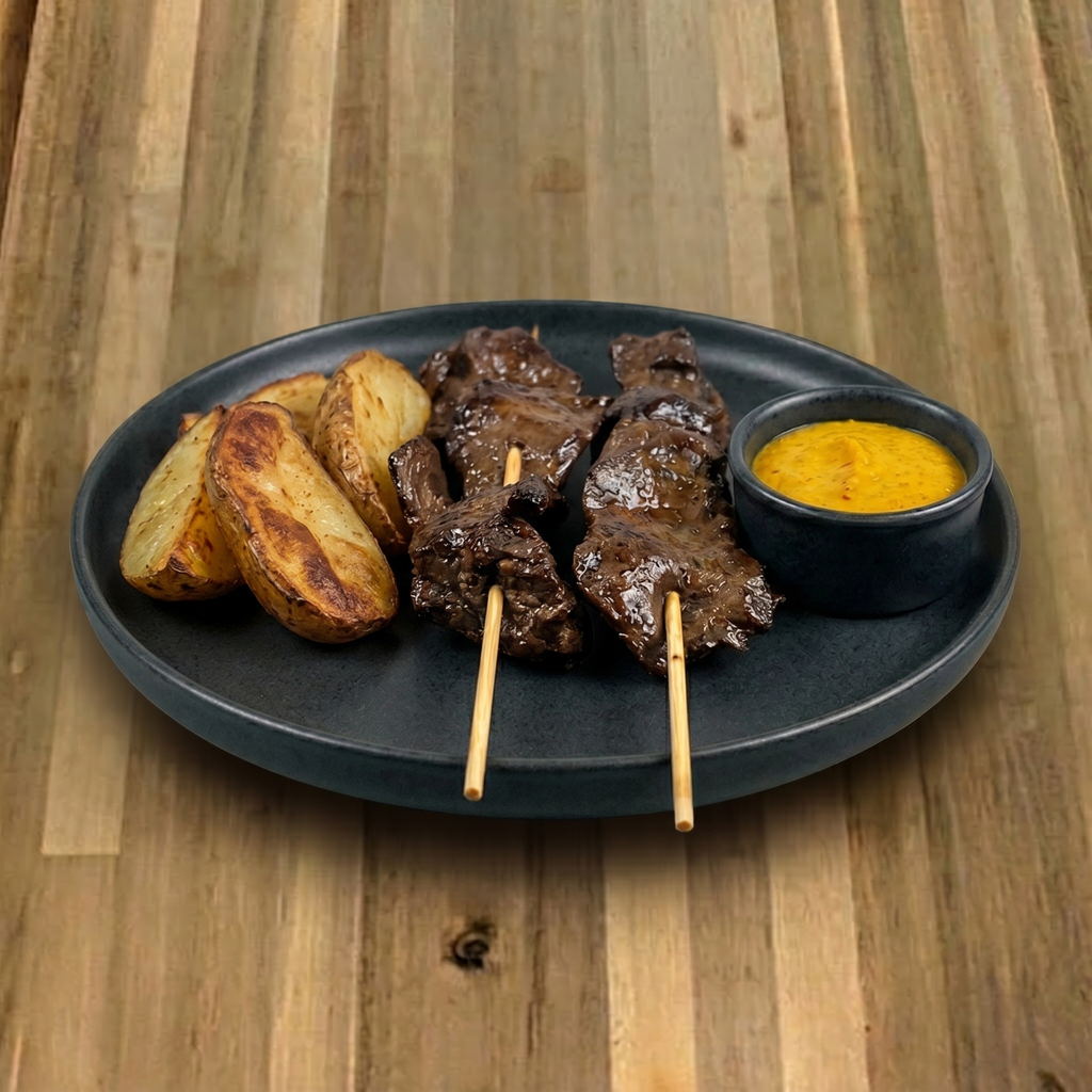Anticuchos.