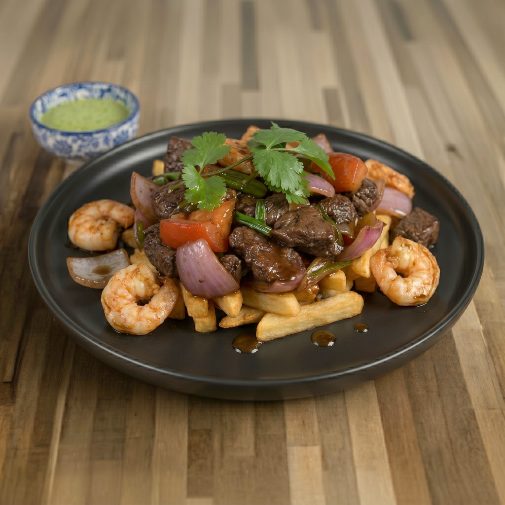 Tallarin Saltado Especial.