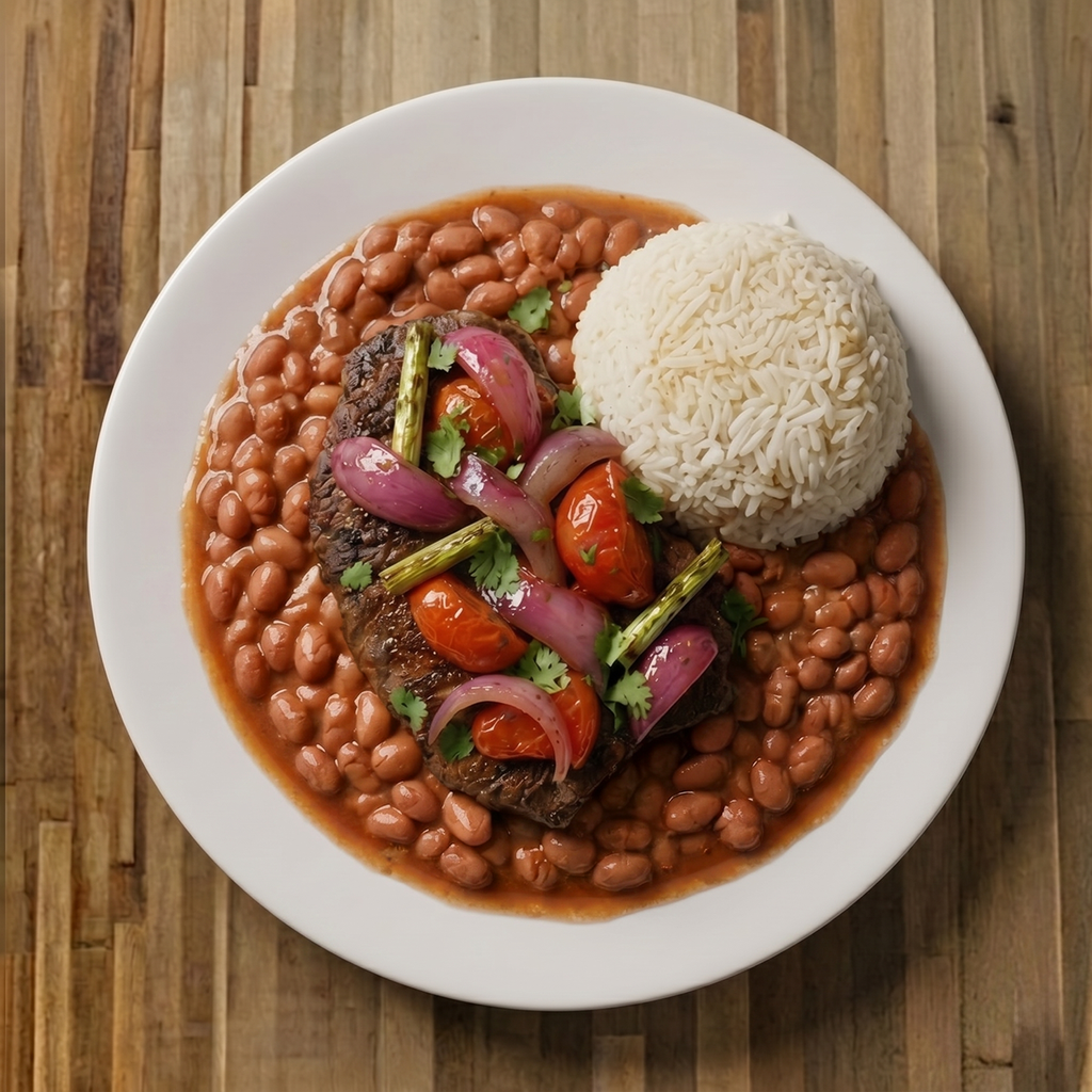 Bistec Encebollado.