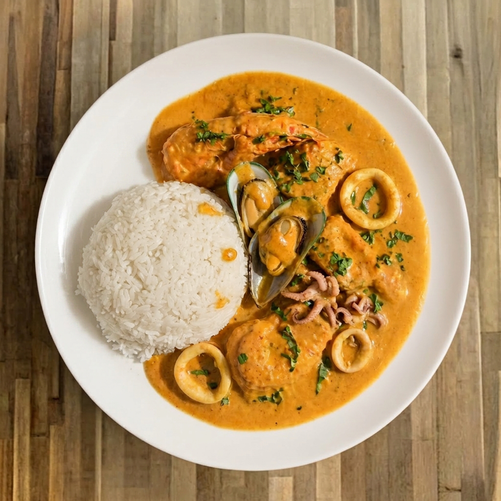 Picante de Mariscos.