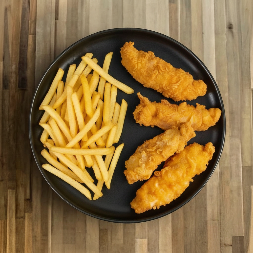 Chicken Fingers and Fries.
