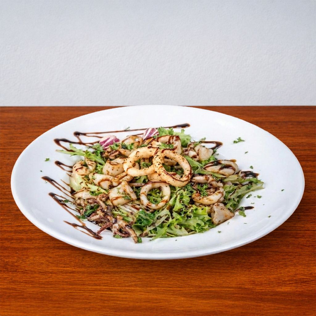 Calamari All'Aceto Balsamico.