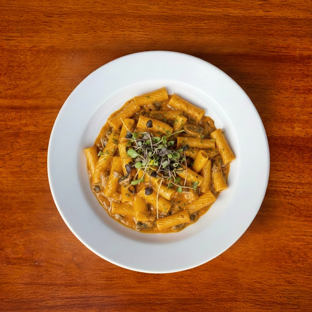 Rigatoni Alla Vodka.