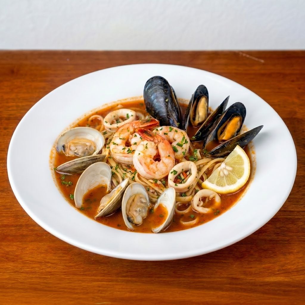 Linguini Pescatore.