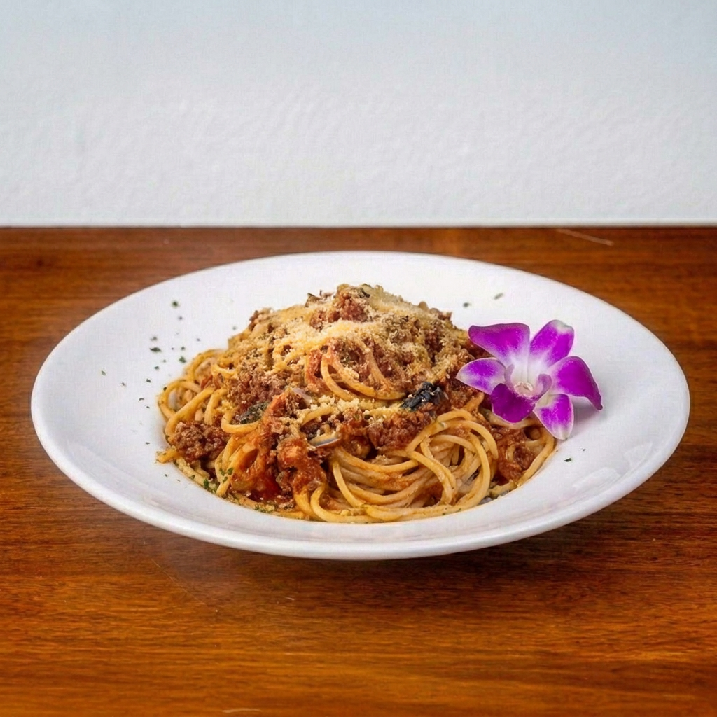 Spaghetti Bolognese.