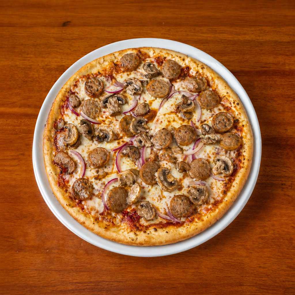 Mona Lisa Pizza.