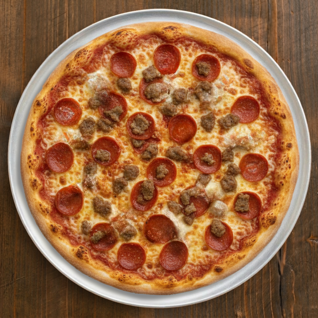 Home of the Big Apple Pizza (24").