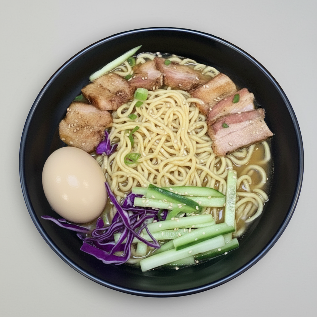 Traditional Shoyu Ramen.