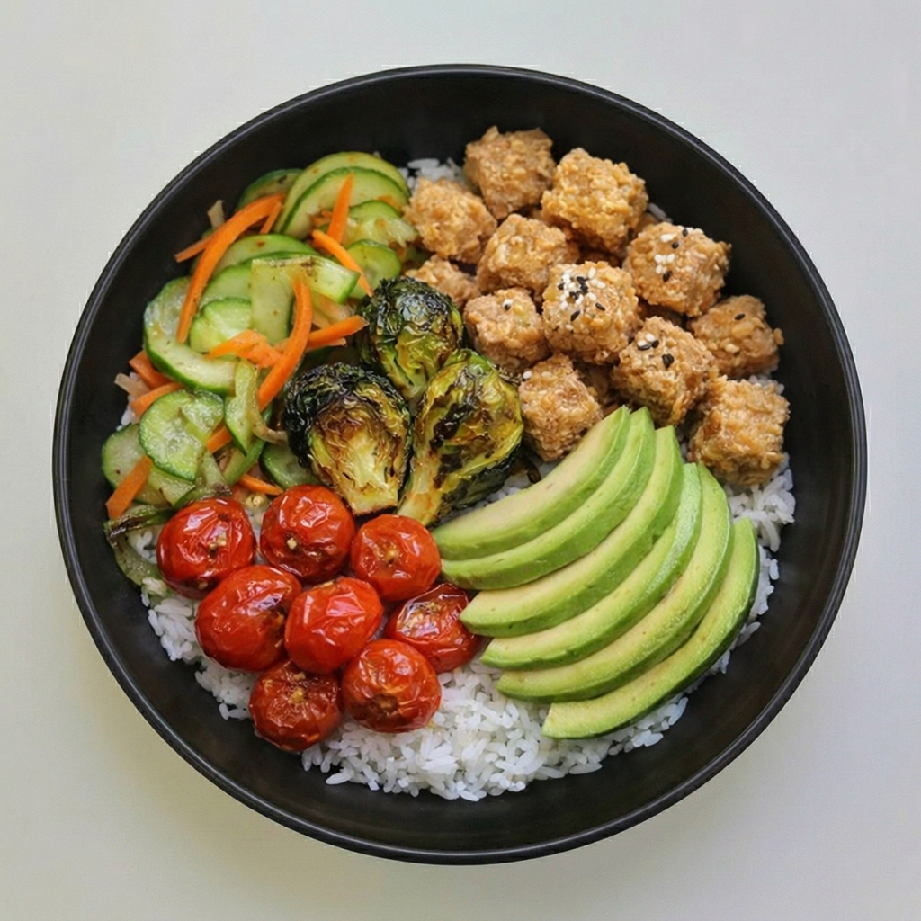 Total Veggie Fresh Green Bowl.