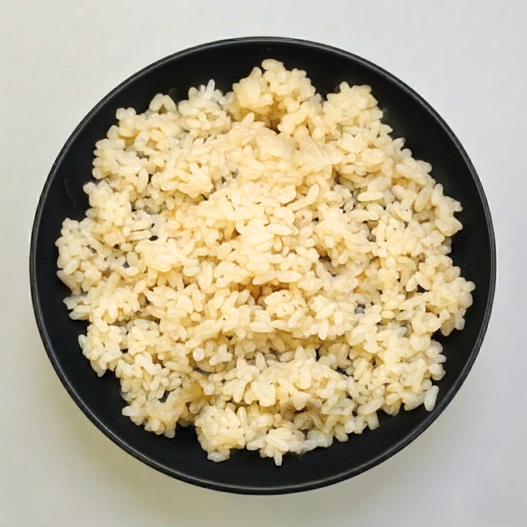 Steam Brown Rice.