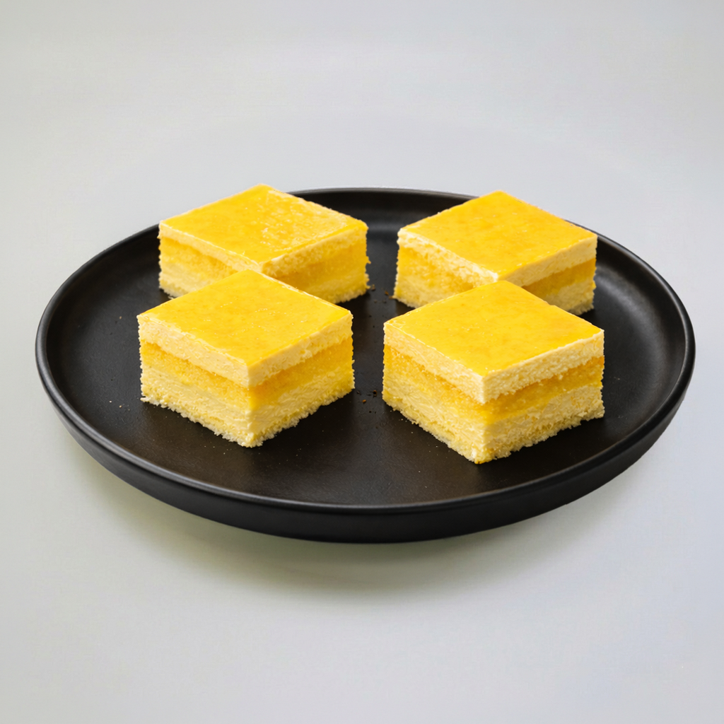 Mini Mango Mousse Cake (4 PCS).