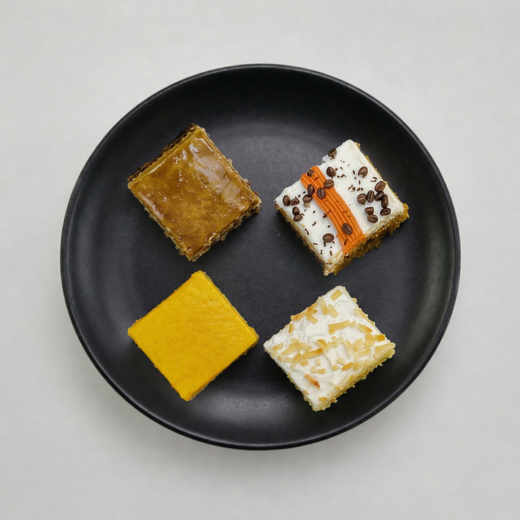 Mini Cakes: Choose Your Flavors: Total (4PCS).