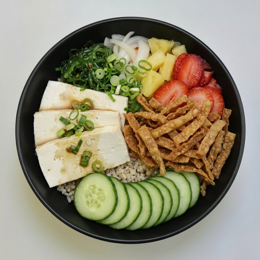 Vegan Lover Poke Bowl.