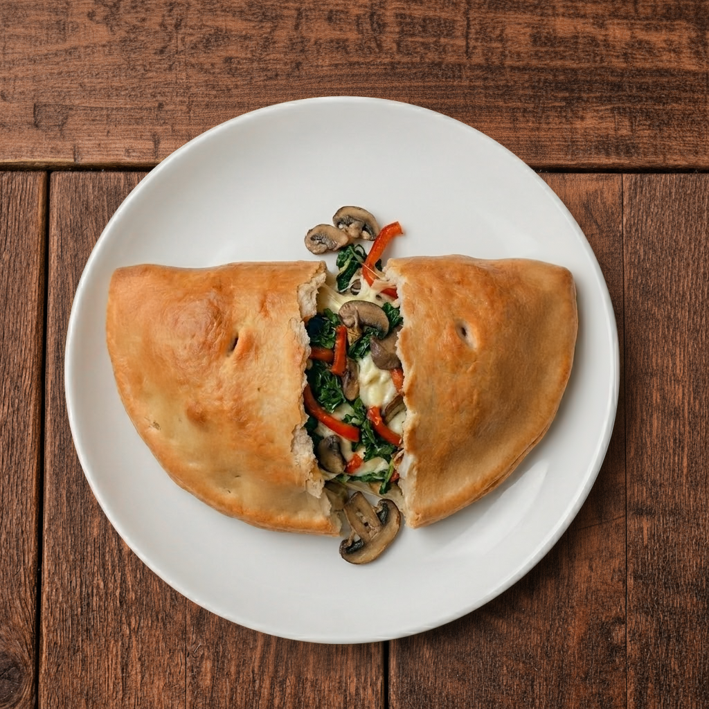 Vegetable Stromboli.