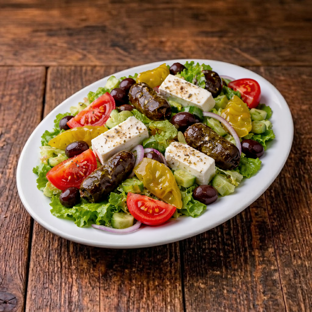Large Greek Salad.