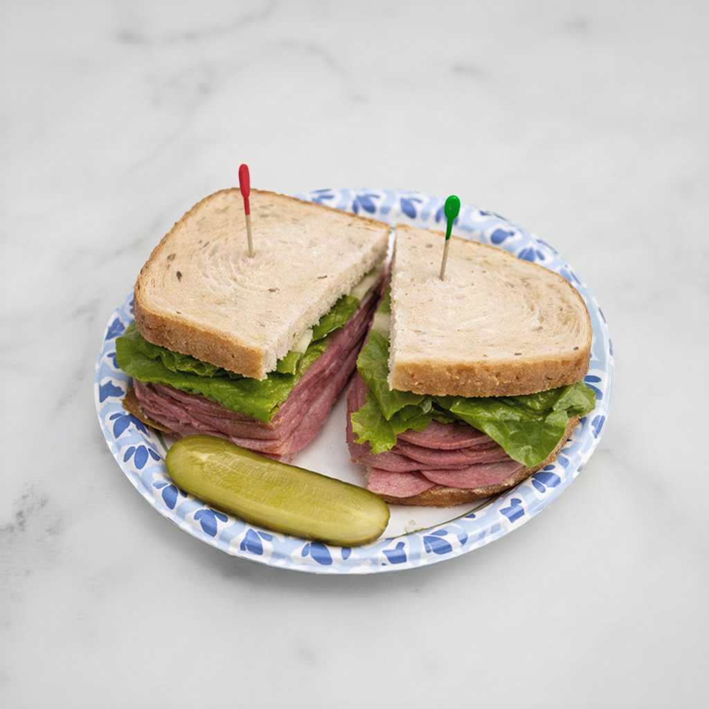 Salami Sandwich 3 sizes.