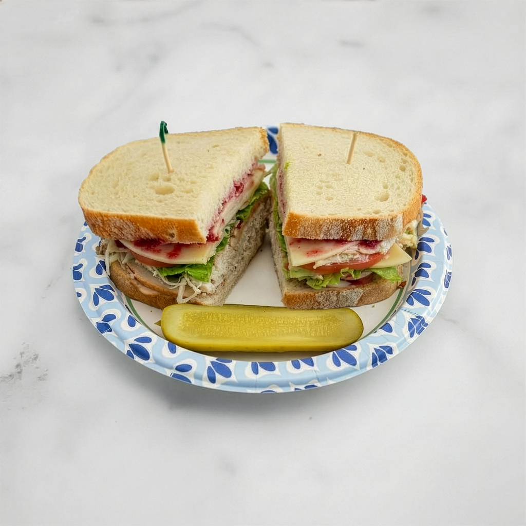 Turkey Delight Sandwich 3 sizes.
