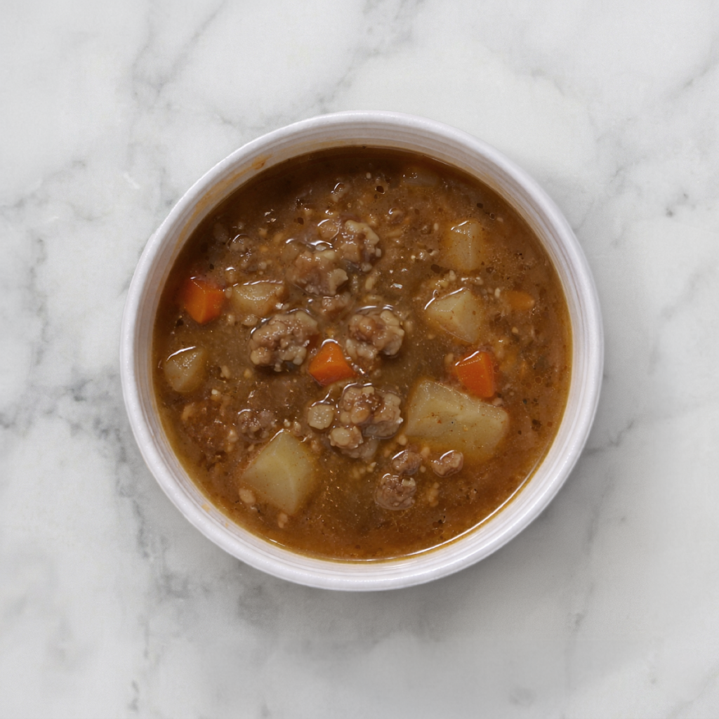 Beef Barley Soup.