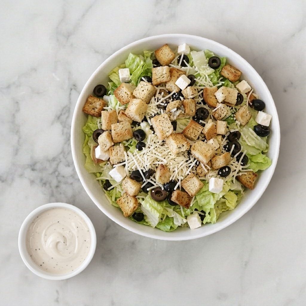 Chicken Caesar Salad.