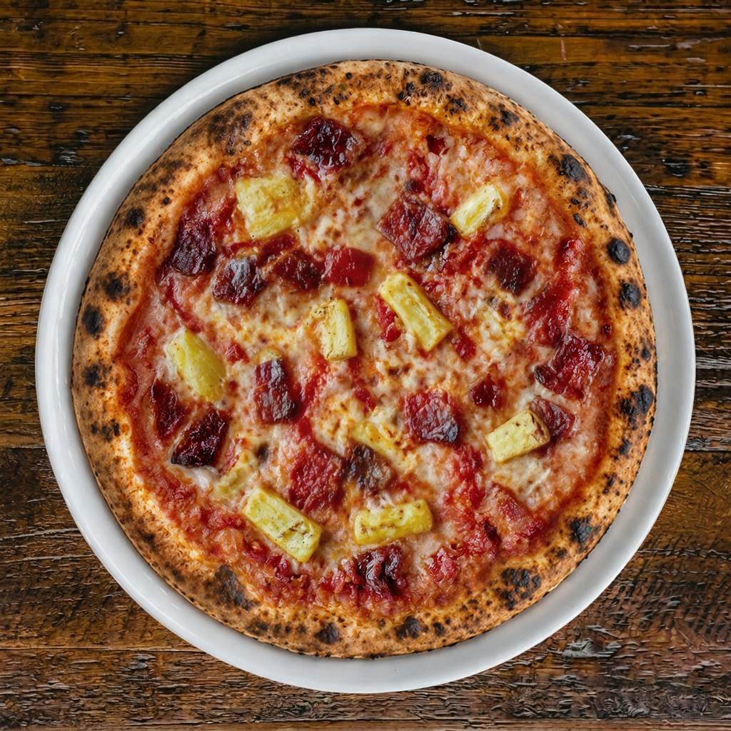 Kid's Bacon and Pineapple.