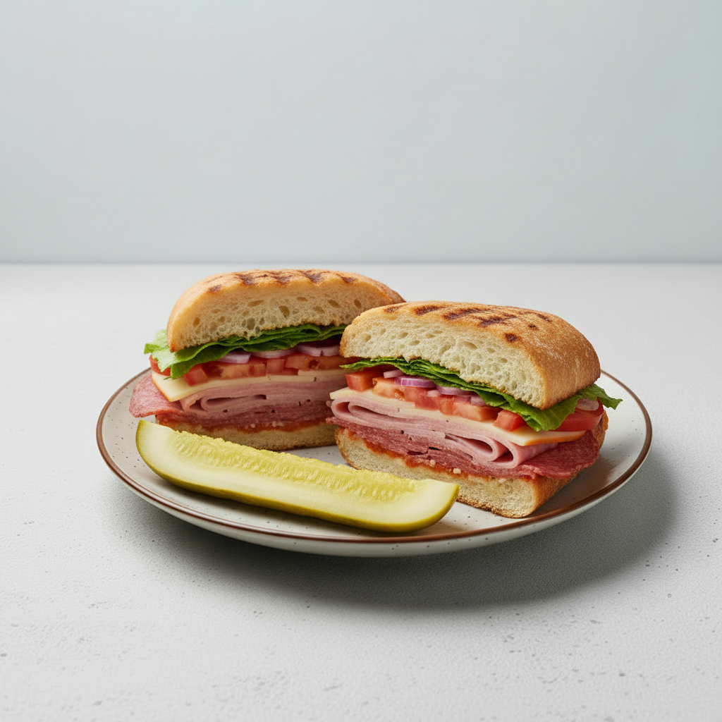© Italian Cheese Melt Panini.