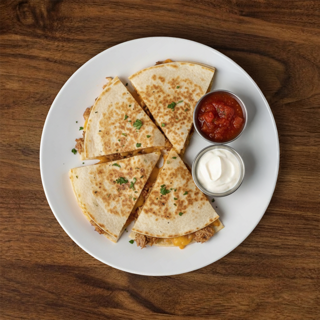 Chicken Quesadilla.