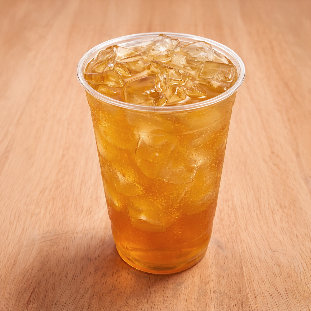 Yerba Mate & Ginger Ice Tea.