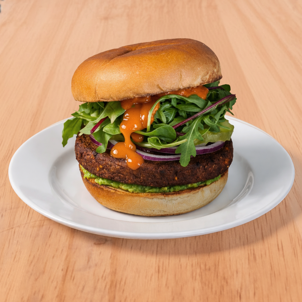 Falafel Veggie Burger - Vegan.