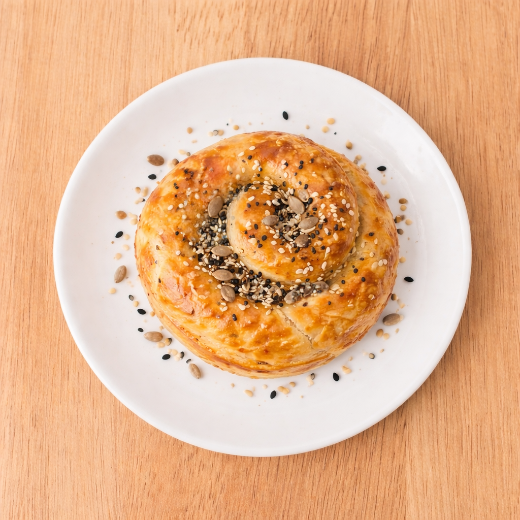 Feta Cheese & Spinach Borek.