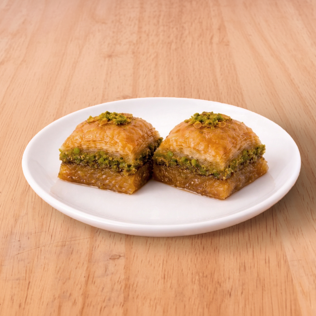 Pistachio Baklava.