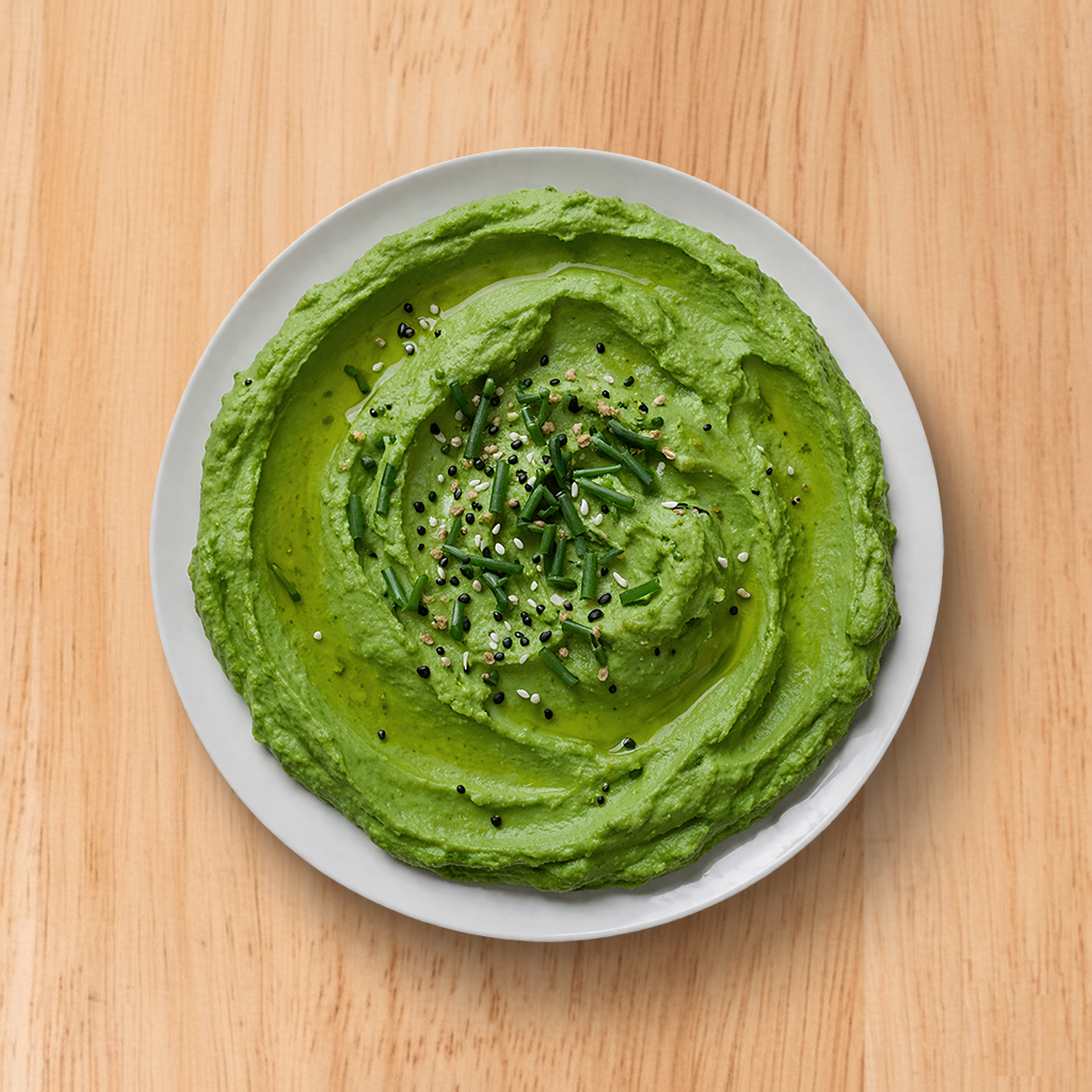 Green Hummus.